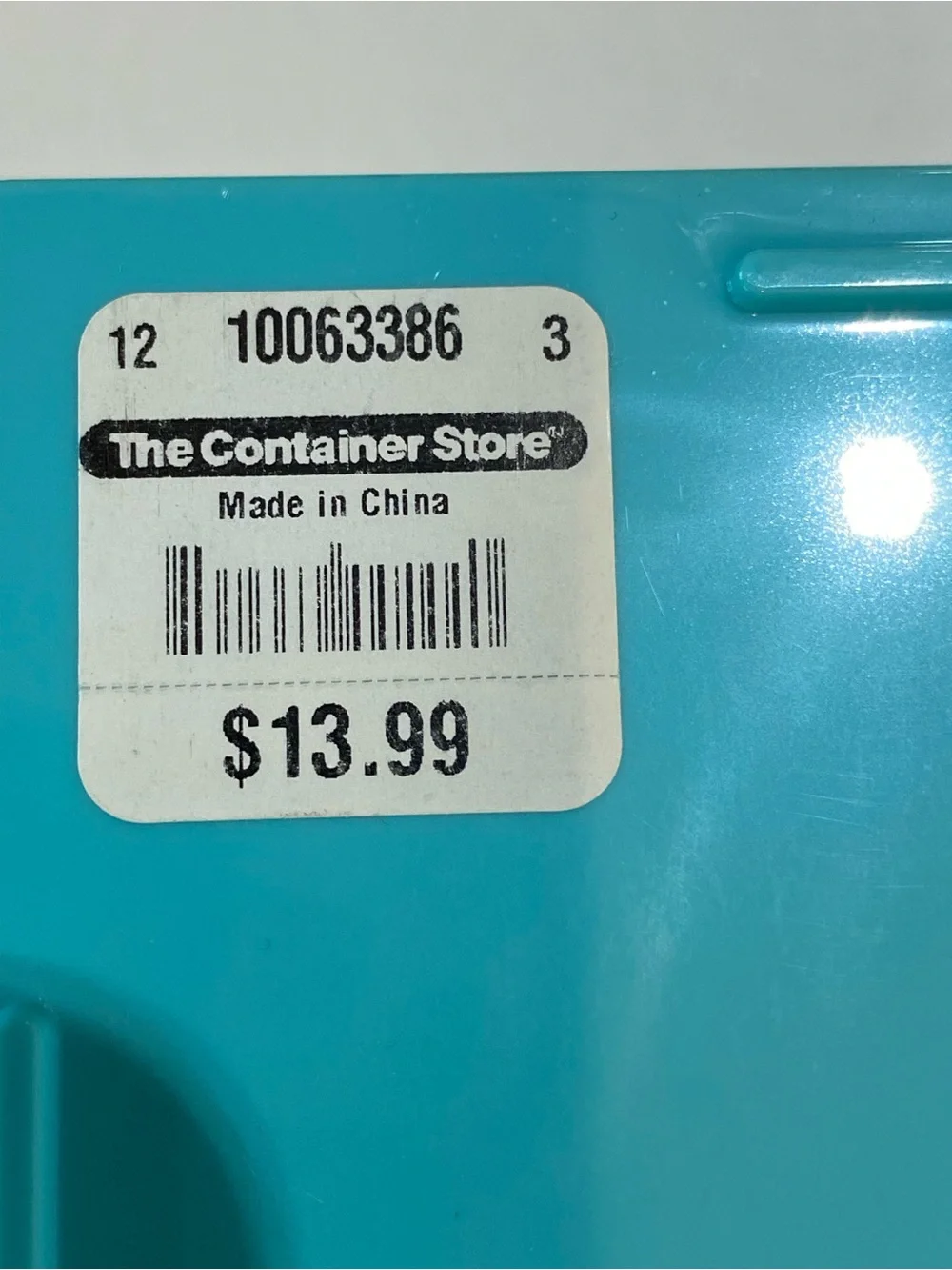 Turquoise Stackable Desk Tray - 3-Tier Letter Organizer